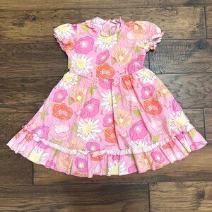 Hollis Baker Purple Floral Dress Size 4T